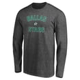 thumbnail image 2 of Men's Charcoal Dallas Stars Victory Arch Long Sleeve T-Shirt, 2 of 3