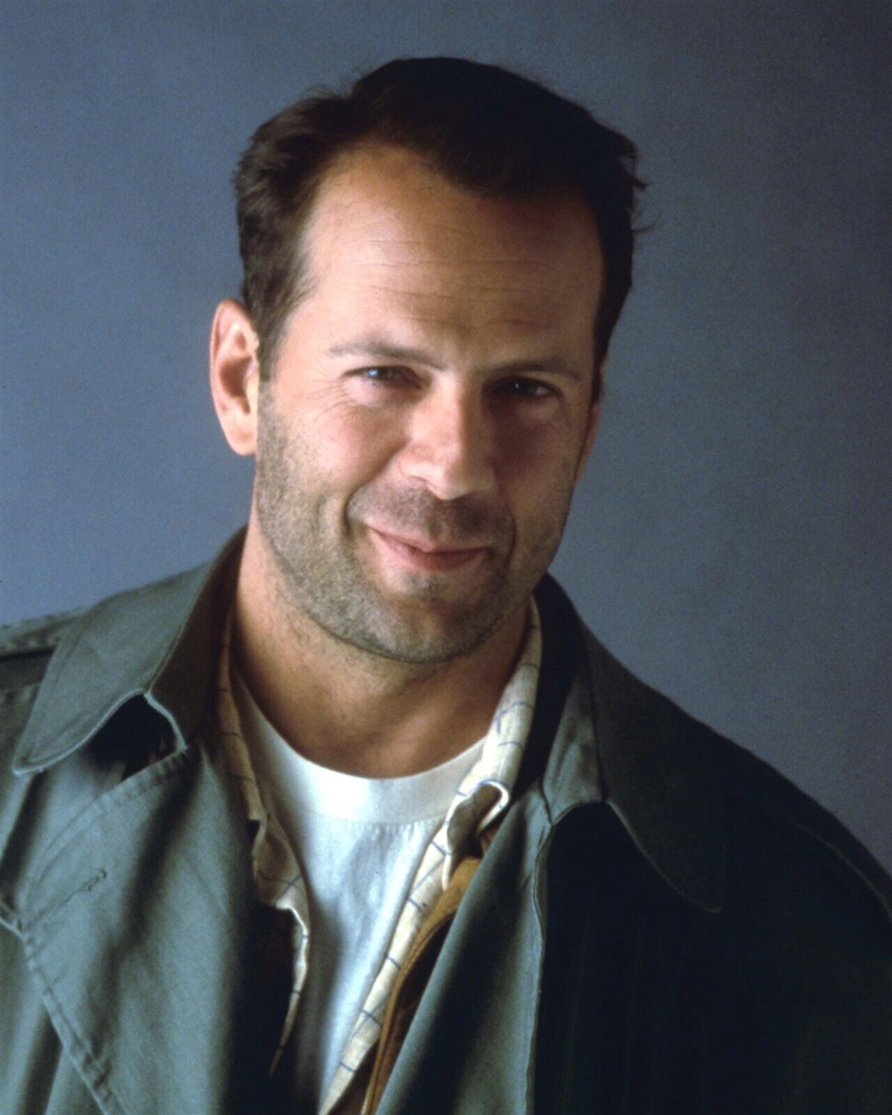 Bruce Willis smiling studio portrait 1991 The Last Boy Scout 24x30 inch ...