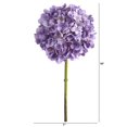 thumbnail image 2 of Hortensia casi natural con forma de flor artificial de 19 cm, juego de 3, 2 of 3