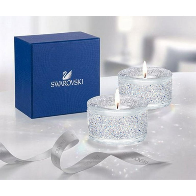 Swarovski Shimmer Tea Light Holder (White Crystal AB) 5428722 