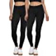 thumbnail image 3 of Velvety Super Soft Lightweight Legging 2-Pack (Black, Large), 3 of 10