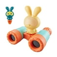 thumbnail image 1 of es para niños que exploran, observan plegables, plástico , comparten pequeños Mini monocures para New Tear Birtay, niños, niñas, niños, naranja Sunnimix binoculares para niños, 1 of 8
