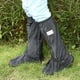 thumbnail image 2 of Funda impermeable para zapatos antideslizante para motocicleta, scooter, bicicleta, ciclismo, para días lluviosos y nevados, color negro, talla M, 2 of 15