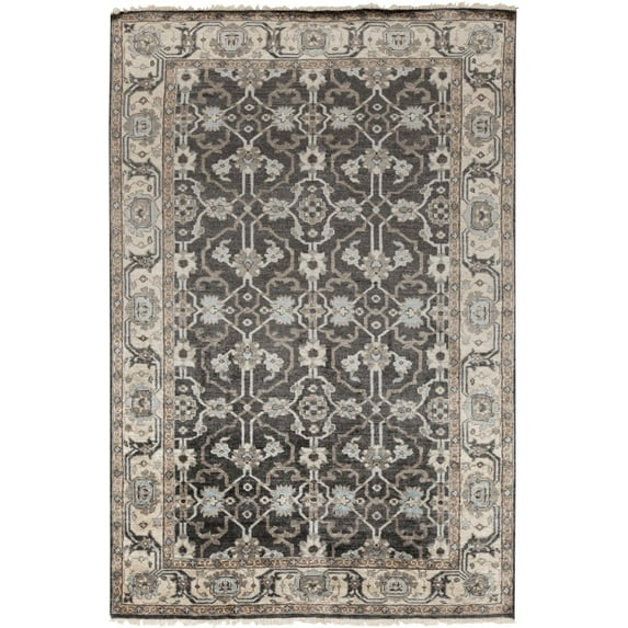 Surya Tho3000-69 Theodora 6' X 9' Rectangle Synthetic Silk Hand Knotted Traditional Area