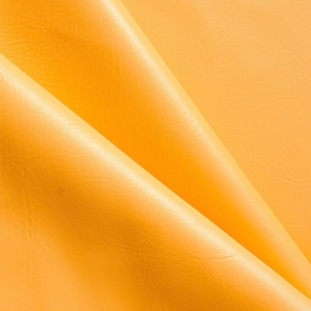 Ottertex® Marine Vinyl 54 Inch Waterproof PVC Polyester UV-Resistant Mold-Resistant Abrasion Resistant Heavy Duty Outdoor Upholstery Fabric (Sunflower, 5 Yards)