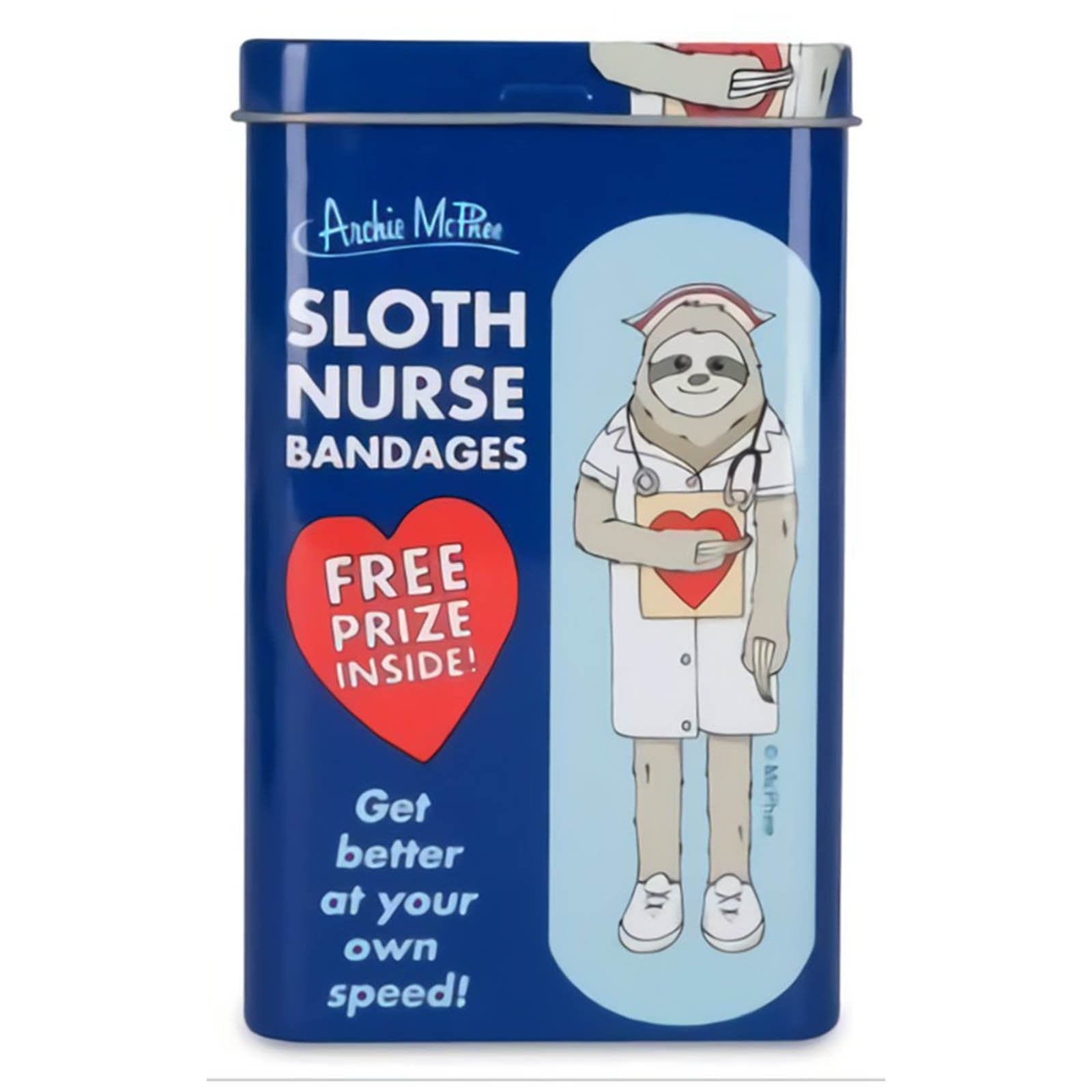 Sloth Nurse 15 Large Sterile Bandages