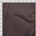 thumbnail image 4 of oneOone Georgette Viscose Tissu Rouge Asiatique Kilim Robe Tissu Tissu Imprimé par la Cour 42 Pouces de Large, 4 of 5