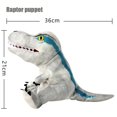thumbnail image 1 of Dinosaur Puppet Series Cute Plush Hand Puppets Pretend Playing Doll Soft, 1 of 2