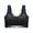 H62-Black, variant on VFRGHD Bras For Women Mesh Comfy Bralette Tshirt Everyday Bras Large Size Bra No Underwire Push Up Full Coverage Brassieres Comfy T-Shirt Bras