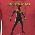 thumbnail image 2 of Men's Marvel Spider-Man: No Way Home Web Hero  Pull Over Hoodie Red 3X Large, 2 of 4