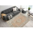 thumbnail image 2 of Orange Rugs, Muted Rugs, Medallion Rug, Boho Rug, Turkish Rug, Living Room Rug, Large Rug, Corridor Rug, Non-Slip Carpet, Salon Rug, 2.6'x4' - 80x120 cm, 2 of 8