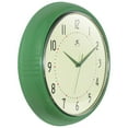 thumbnail image 7 of Infinity Instruments Retro Round Green Wall Clock, 15", 7 of 7