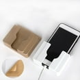 thumbnail image 4 of Wall Mount Charger Rack Multifunctional Phone Holder Charging Shelf Bracket Durable Shelves, 4 of 8