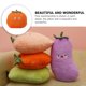 thumbnail image 4 of KAKOWELY Almohada de fruta para niños pequeños, juguete de peluche con forma de fruta, adorable almohada de peluche, adorable muñeco de peluche para niños, 4 of 5