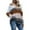 Khaki, variant on TJAZFJPA Big Sister Sweater Autumn and Winter Striped New Striped Sweater for Women European and Knitted V Neck Pullover Sweater for Women Womens Sweaters Plus Size Gray