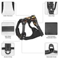 thumbnail image 6 of Fotbe Seafood And Drinks Pattern Dog Harness, No-Pull Pet Harness with 2 Leash Clips, Adjustable Soft Padded Dog Vest with Easy Control Handle for Large Dogs-Large, 6 of 6