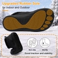 thumbnail image 3 of Women Shoes Wide Toe Box Slip-Resistant Ankle-High Booties Fur Lined Winter Booties, 3 of 6