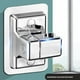thumbnail image 3 of Cateissary Soporte para cabezal de ducha, soportes de fijación para el hogar y el Hotel, estante fijo, Base de rociador montada en la pared, soporte de Juegos de accesorios de baño Negro Cateissary HA078848-02, 3 of 6