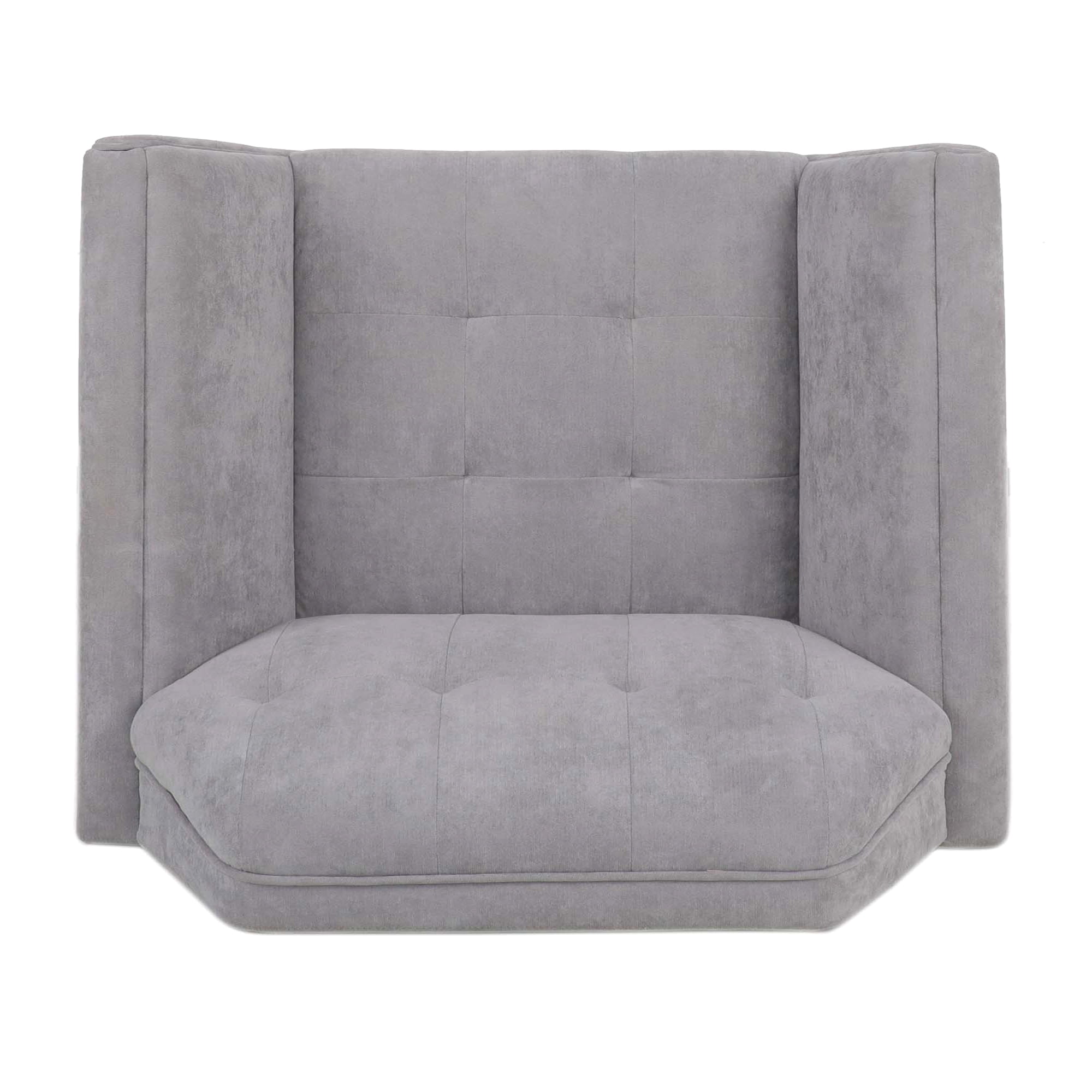 Kadyn 32" Wide Tufted Armchair, Upholstered Fabric Accent Chair for Living Room Bedroom, Modern Single Sofa Chair with Armrest, Gray Kadyn 32" Wide Tufted Armchair, Upholstered Fabric Accent Chair for Living Room Bedroom, Modern Single Sofa Chair with Armrest, Gray