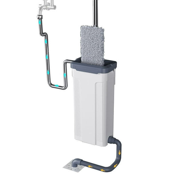 Yeacher Wallmounted washing machine mop handfree scraper wood floor