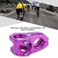 thumbnail image 4 of Vástago de Bicicleta, Vástagos de Manillar de Bicicleta de Carretera de Monta?a Duradero de 31,8 Mm(Púrpura) Ecomeon no, 4 of 5