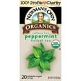 thumbnail image 2 of Newman's Own Organic Peppermint Tea Caffeine Free Refreshing Mint Herbal Tea That May Aid Digestion with 20 Individually Wrapped Tea Bags Per Box (Pack of 2) USDA Certified, 2 of 5