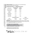 thumbnail image 4 of Suplemento Ácido Hialurónico Dekos HA 30 tabletas, 4 of 4