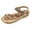 Beige, variant on Ablanczoom Women Summer Sandals Rhinestone Flats Sandals Female Casual Comfortable Massage Beach Shoes