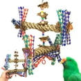 thumbnail image 2 of Bonka Bird Toys 1241 Double Helix Chew Forage Shred Medium Parrot Cage Toy Pet, 2 of 7