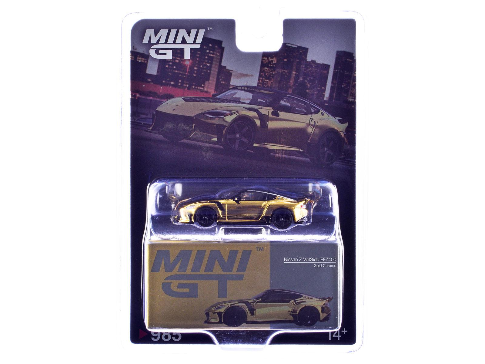 Nissan Z VeilSide FFZ400 Gold Chrome with Black Top Limited