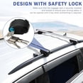 thumbnail image 6 of 48" Roof Rack Crossbars Luggage Cargo Carrier w/Lock For Jeep Cherokee 2014-2022, 6 of 8