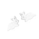 thumbnail image 5 of Minnieouse Mujeres Ear Studs Acero inoxidable Animal Pendientes Decoración Joyería Vestido personalizado Presente para fiesta Blanco Weiß 5Conjunto, 5 of 6