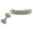 thumbnail image 2 of Glamour Bits Pet Jewelry Clear S (6-8), 2 of 2