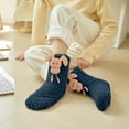 thumbnail image 5 of Oksale Non Slip Fuzzy Socks for Women Thermal Warm Winter Socks Cute Trendy Socks for Christmas Gifts Navy Free Size, 5 of 6