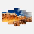 thumbnail image 2 of Vermillion Cliffs under Blue Sky - Oversized Landscape Canvas Art, 2 of 3