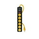 thumbnail image 1 of Multicontacto Volteck Negro 6 Entradas Supresor de Picos 600 J, 1 of 5