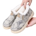 thumbnail image 4 of Willtoo Women's Winter Slip-On Boots Plush Lined Comfort Shoes Upper Warm House Shoes for Indoor Outdoor Use, 4 of 5