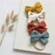thumbnail image 1 of 4Pcs/Set Elastic Stripe Bowknow Baby Headband Newborn Girl Boy Hair Accessories Infant Hairband12 He Qiyong unisex, 1 of 1