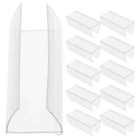 

30pcs Acrylic Label Holder Wire Rack for Supermarket