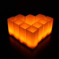 thumbnail image 1 of 12 Velas LED Intermitentes sin Llama - Blanco Cálido - Decoraciones Navideñas de Halloween (L), 1 of 5