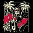 thumbnail image 2 of Men's Lost Gods Grim Reaper Surf Scene Graphic T-Shirt Big & Tall, 2 of 4