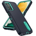 thumbnail image 1 of SaniMore for Samsung Galaxy A54 5G 6.4" 2023 Hybird Case, Rugged PC Back Shockproof TPU Shell Metal Hidden Kickstand Drop Resistant Anti-slip Heavy Duty Protective Case for Galaxy A54 5G, Deep Blue, 1 of 9