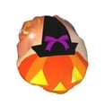 thumbnail image 2 of Kdxio Halloween Print Shower Cap for Women,Elastic and Reusable,Double Waterproof Layers Bathing Hat, 2 of 9