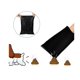 thumbnail image 3 of Bolsas para excrementos de perros, bolsas extra gruesas y fuertes para excrementos de mascotas, bolsa opaca a prueba de fugas, 16 rollos en una caja, 9 x 13 pulgadas, 3 of 3