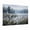 B, variant on XaaKee Canvas Art Prints Soft Focus Serene Woodland Wall Print Inner Framed 18*12Inch