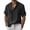 Tops-78Black, variant on Linen Henley Shirts for Men Band Collar Short Sleeve Boho Hawaiian Vacation Shirts Loose Fit Solid Lightweight Soft Beach Shirts Summer Tops