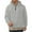 Light Gray, variant on XIAONU Mens Sweatshirts Long Sleeved Half Zip Pullover Hoodless Top Casual Solid Color Loose Pullover Sweatshirt