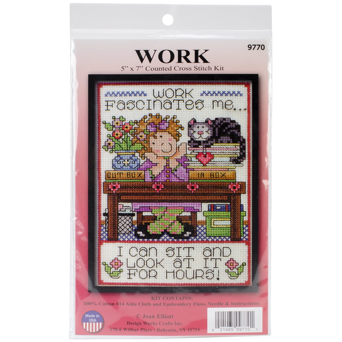 Work Counted Cross Stitch Kit5"X7" 14 Count Walmart Canada