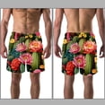 thumbnail image 3 of luoweisi Men's Beach Shorts Quick Dry Swim Trunks with Mesh Lining Cactus XL, 3 of 5