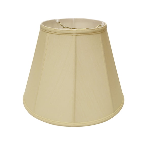 Slant Deep Empire Softback Lampshade with Washer Fitter, Antique White
